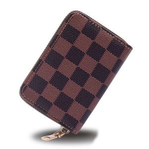 Designer Inspired Accordion Card Holder Wallet